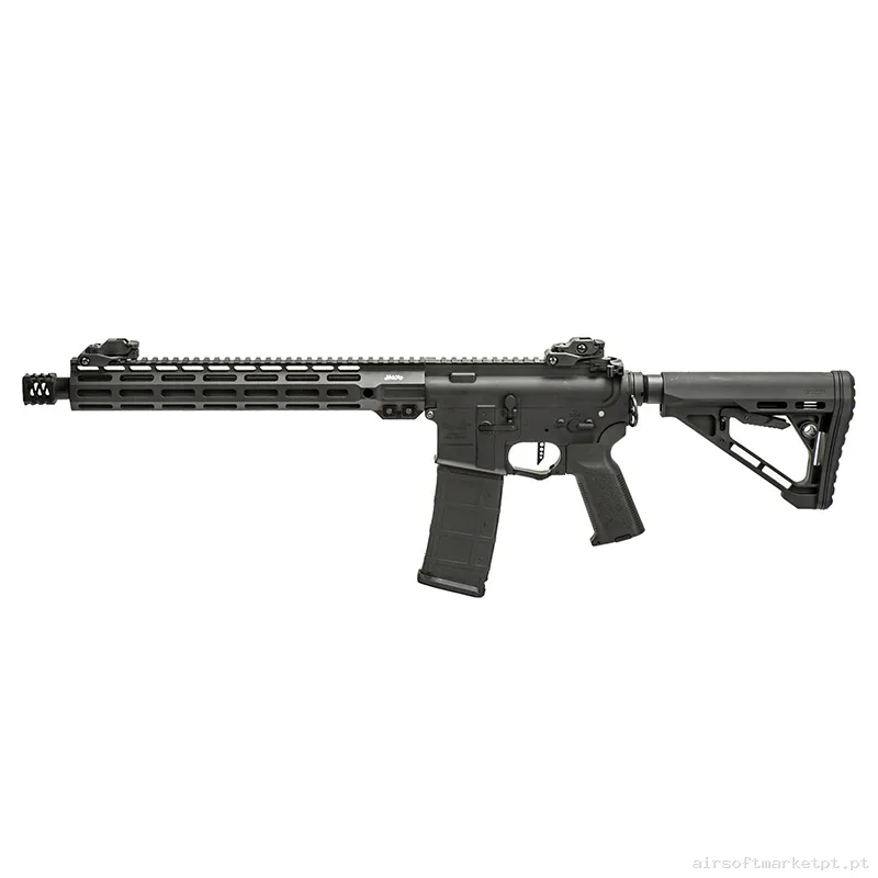 Réplica airsoft AEG M4 Lancer Tactical Mgc4 Mk2 Gen.3 13" preta — Rifles de Assalto (AR/M4/AK) — Airsoft Market PT