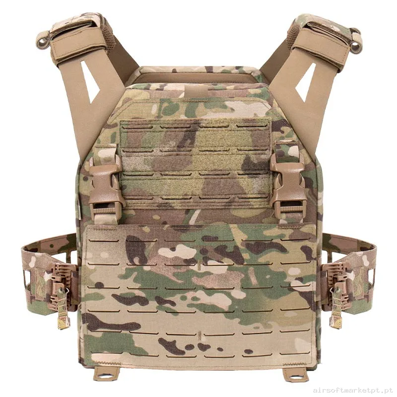 Colete LPC Porta Placas Warrior Assault Laser Cut Low Profile Carrier V3 multicam — Coletes & Rigs — Airsoft Market PT