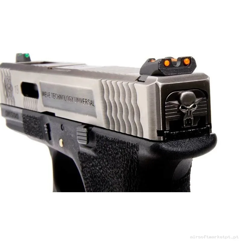 PISTOLA GLOCK 19 T7 CUSTOM GEN4 WE GAS NEGRA — Pistolas — Airsoft Market PT (foto 2)