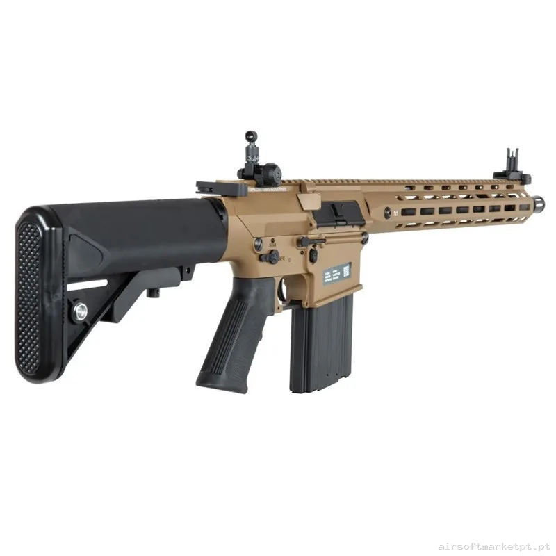FUSIL SR25 SPECNA ARMS SA-E35 EDGE KESTREL ETU HALF-TAN — Rifles de Assalto (AR/M4/AK) — Airsoft Market PT (foto 5)