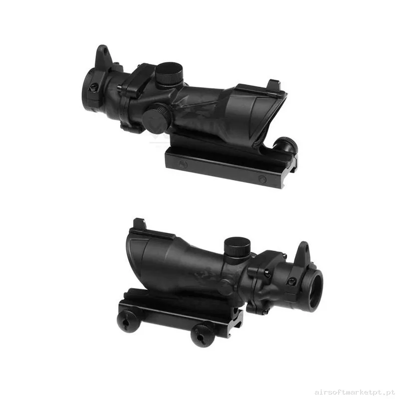 Acog 4x32 Alta Calidad - Negro - AIM-O — Miras & Ópticas — Airsoft Market PT