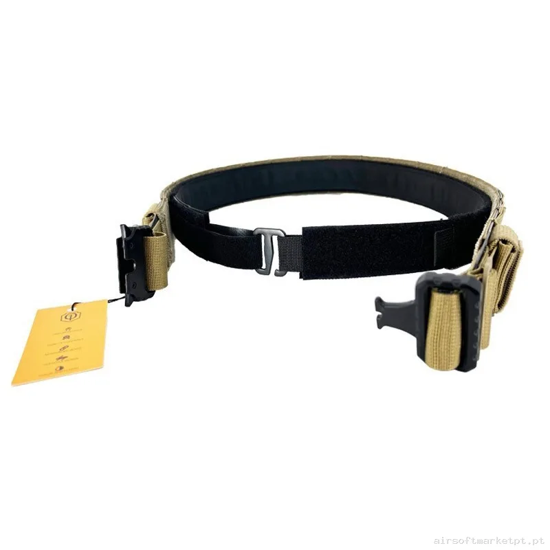CINTURÓN FIRST LINE CONQUER FL BELT TAN - S — Gear Táctico — Airsoft Market PT (foto 3)