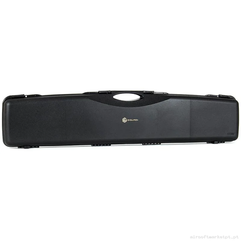 Maleta Rígida Porta Fusiles Evolution Rifle Hard Case Ea0509rc 121.5 Cm preto — Sacos & Mochilas — Airsoft Market PT