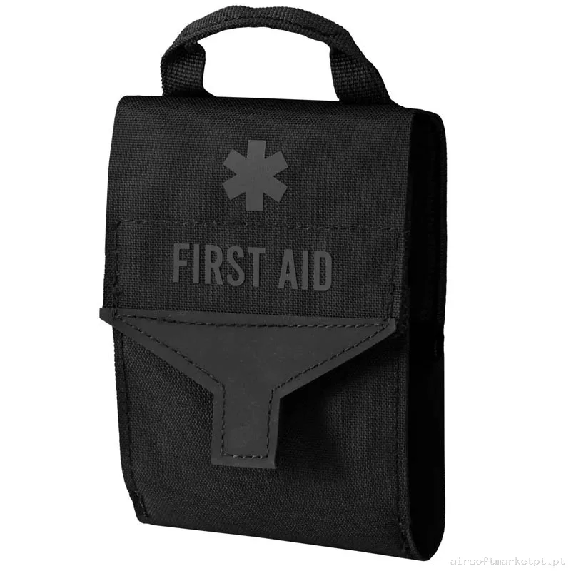 Pouch Médico Helikon-Tex Flat Med Pouch negro — Coletes & Rigs — Airsoft Market PT