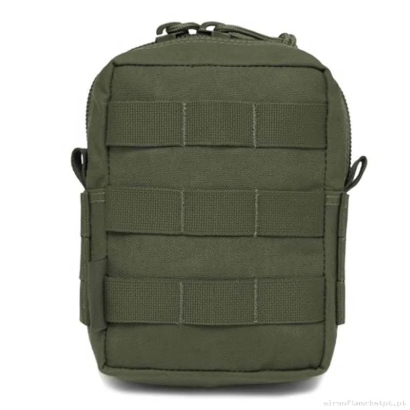 Pouch Multiusos Warrior Assault Small Utility C/MOLLE Delantero verde od — Coletes & Rigs — Airsoft Market PT