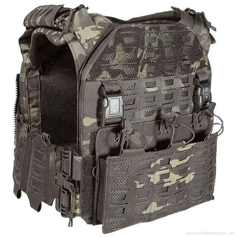 CHALECO CORSO DRAKE MK4 MULTICAM BLACK — Coletes & Rigs — Airsoft Market PT