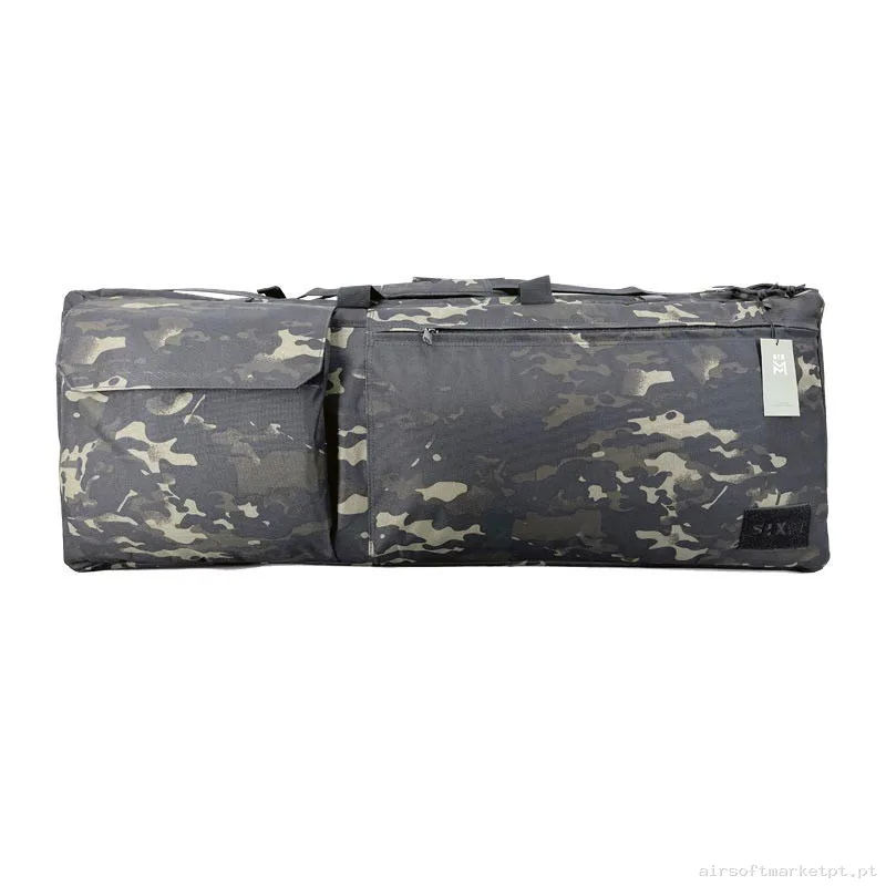 Funda Transporte Sixmm Battle Ready Multicam Black Gran Capacidad — Sacos & Mochilas — Airsoft Market PT