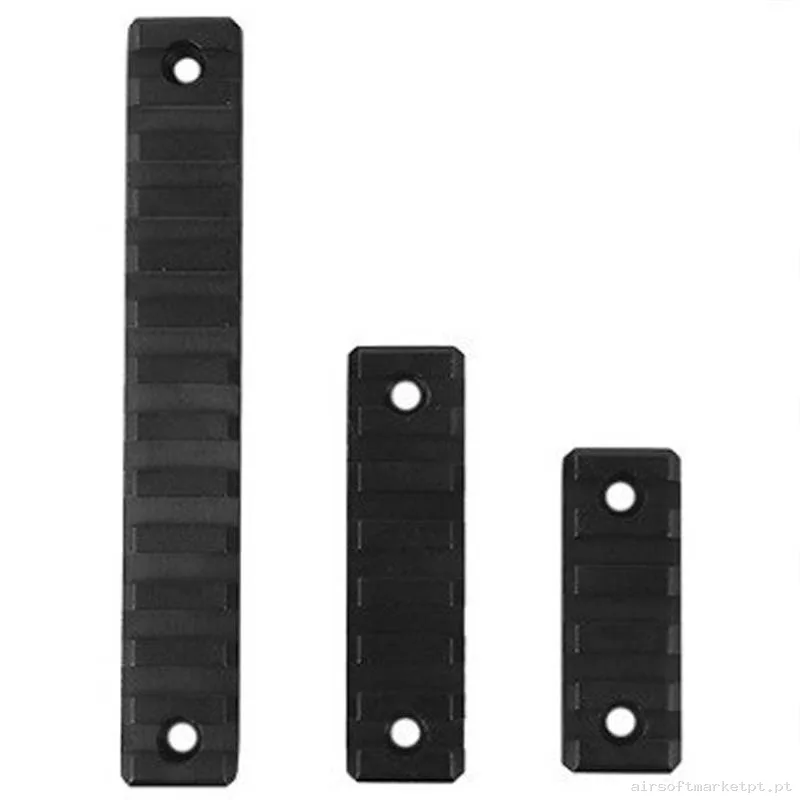 Externo Quebra-chamas Keymod Oem Gen.2 Alumínio preto Pack 3u — Acessórios & Componentes — Airsoft Market PT