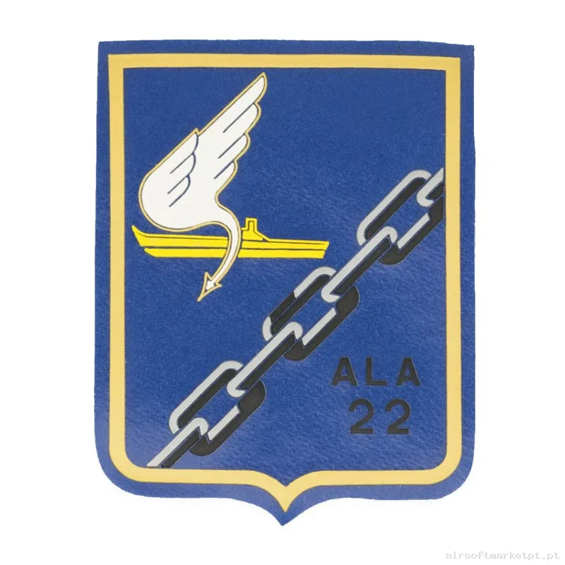 Parche Tela Barbaric Ala 22 Patch azul — Patches & Decoração — Airsoft Market PT