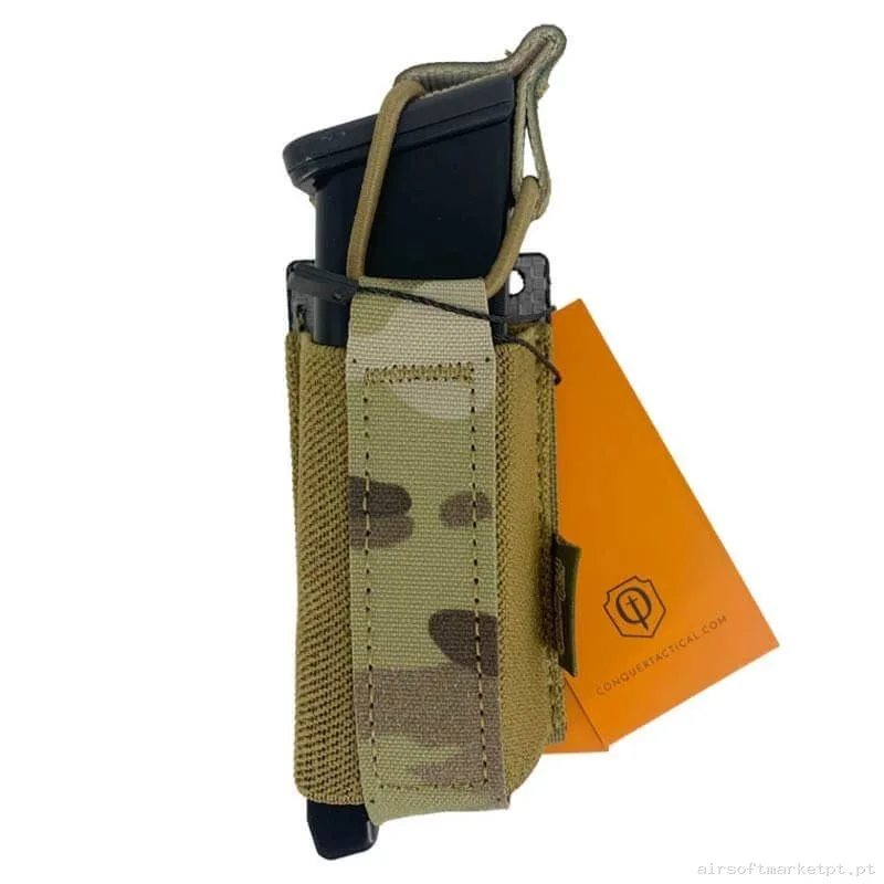 Pouch Portacargador Pistola Simple Tegris Conquer 9mm Multicam — Coletes & Rigs — Airsoft Market PT