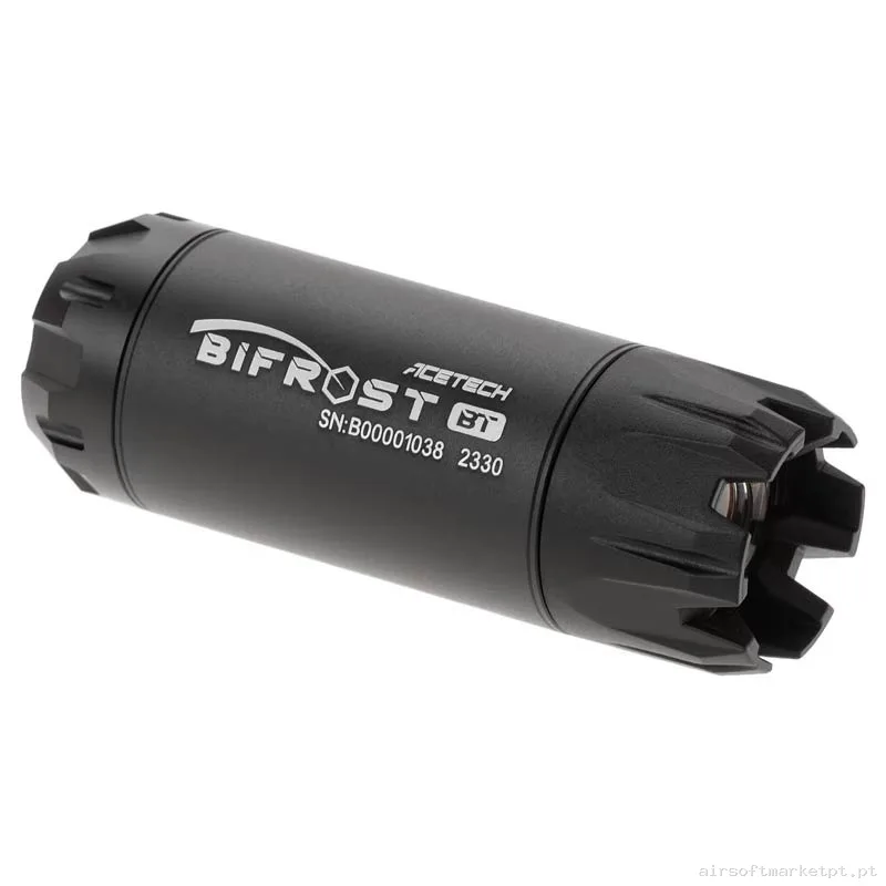 Externo Supressor Trazador Acetech Bifrost Bt negro — Acessórios & Componentes — Airsoft Market PT