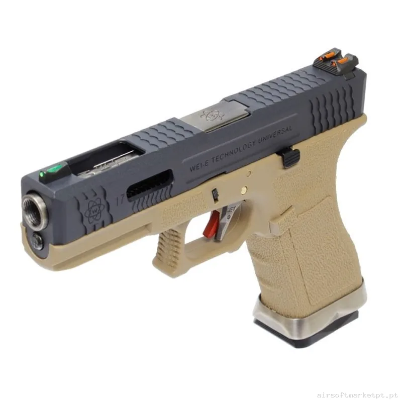 PISTOLA G17 WE G-FORCE 17 TAN/NEGRA — Pistolas — Airsoft Market PT (foto 3)
