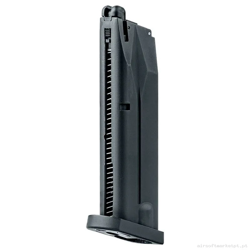 Magazine Pistola CO2 M9 A3 Umarex Beretta Full Metal 22 Bbs negro — Carregadores / Magazines — Airsoft Market PT