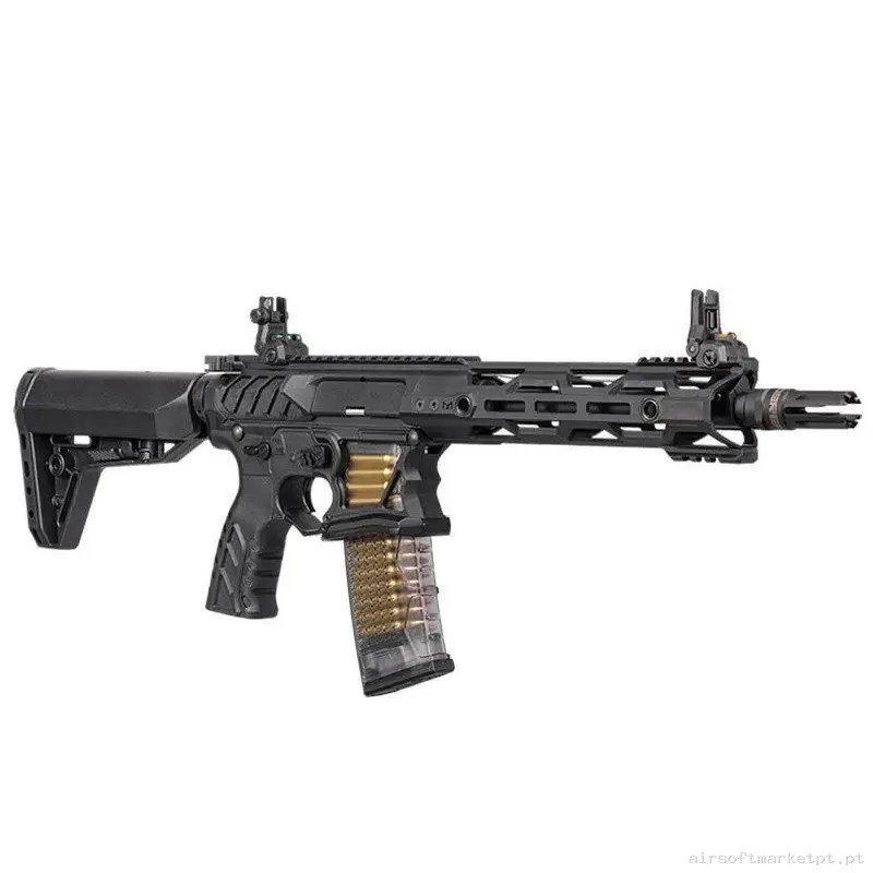 Replica AEG M4 G&G TR16 GMSII MK1 Negra Gate Aster — Rifles de Assalto (AR/M4/AK) — Airsoft Market PT