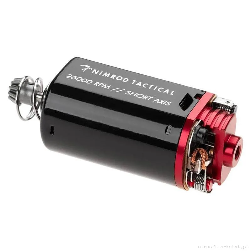 Motor CNC NT Blackbird 26K Corto Nimrod — Peças Internas (AEG) — Airsoft Market PT
