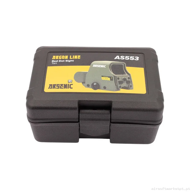 Mira Holográfica Arsenic Argon 553 tan — Miras & Ópticas — Airsoft Market PT (foto 4)