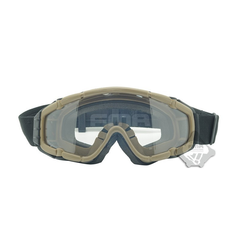 Oculos FMA SI Desert com Ventoinha — Proteção Ocular & Facial — Airsoft Market PT