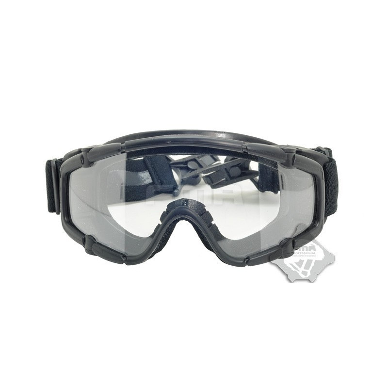 Oculos FMA SI Pretos para capacete — Proteção Ocular & Facial — Airsoft Market PT