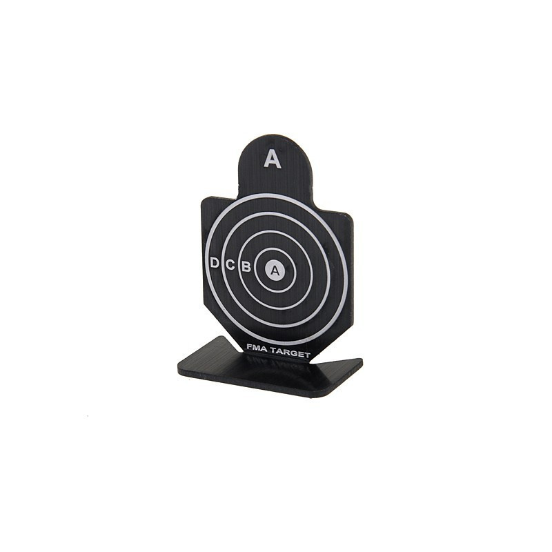 Alvos em Metal mod. A Preto [FMA] — Acessórios & Componentes — Airsoft Market PT