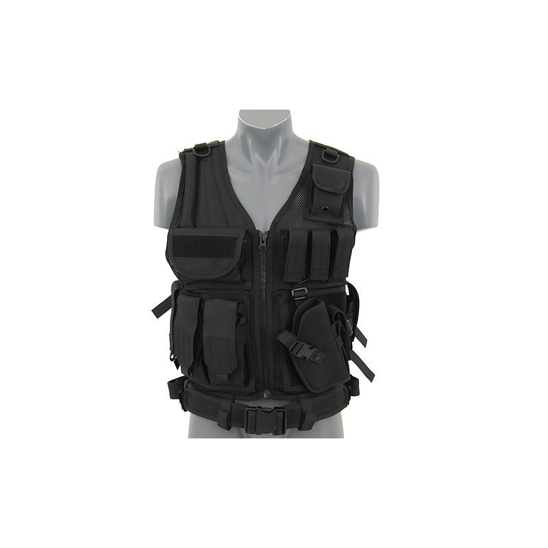 Colete Tático V2 Preto — Coletes & Rigs — Airsoft Market PT