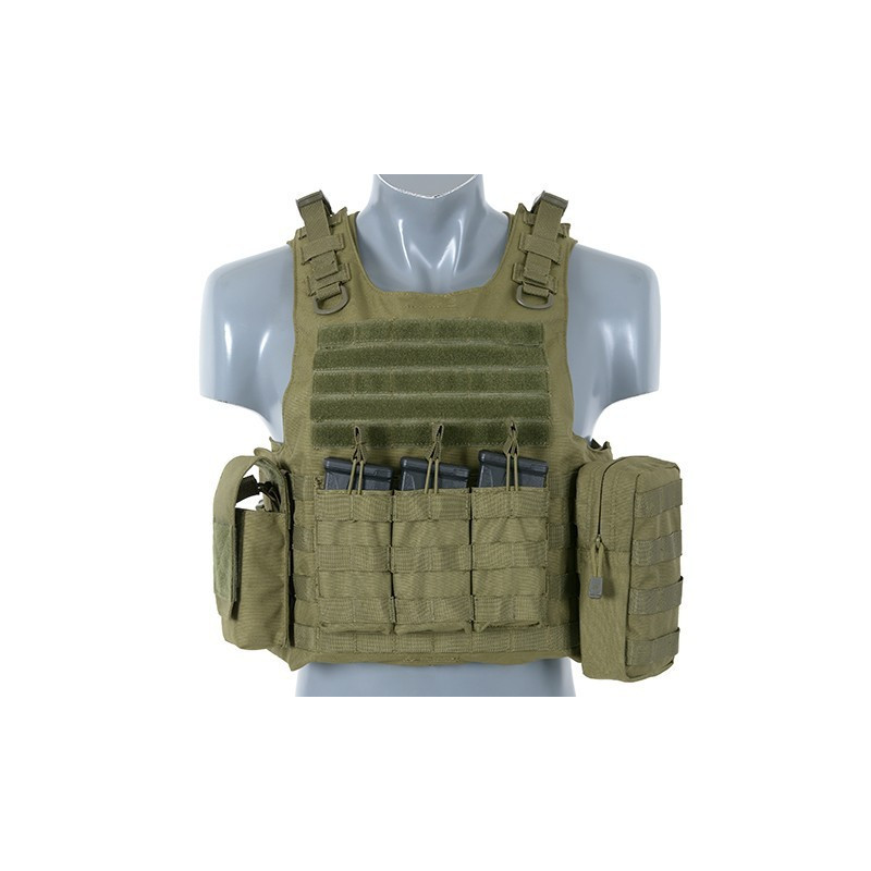 Colete AAV FSBE V2 Olive — Coletes & Rigs — Airsoft Market PT