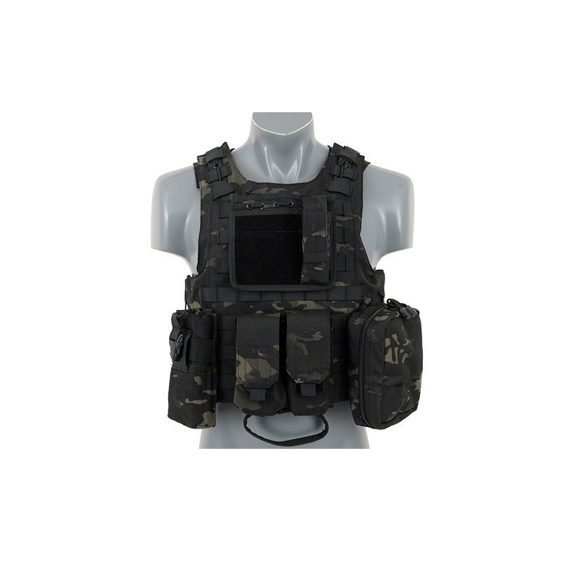 Colete AAV FSBE Multicam Preto — Coletes & Rigs — Airsoft Market PT