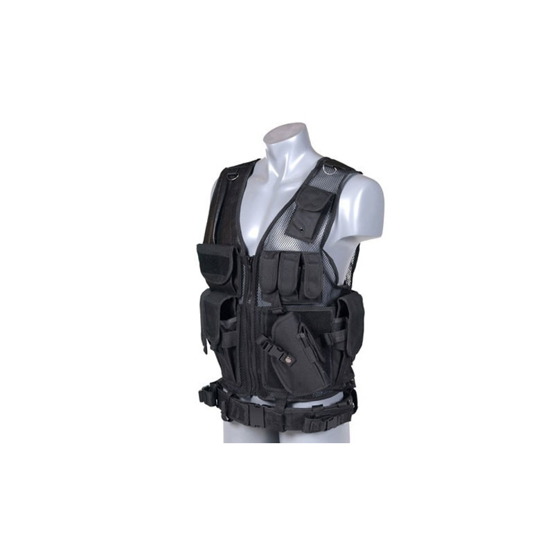 Colete Tático Preto — Coletes & Rigs — Airsoft Market PT