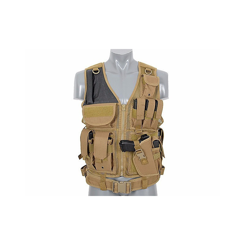 Colete Tático Coyote — Coletes & Rigs — Airsoft Market PT