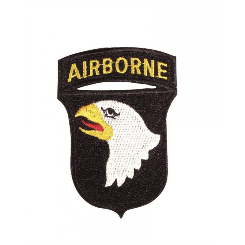 Badge Bordado US "101ST.DIV AB" — Vestuário (Fardas) — Airsoft Market PT