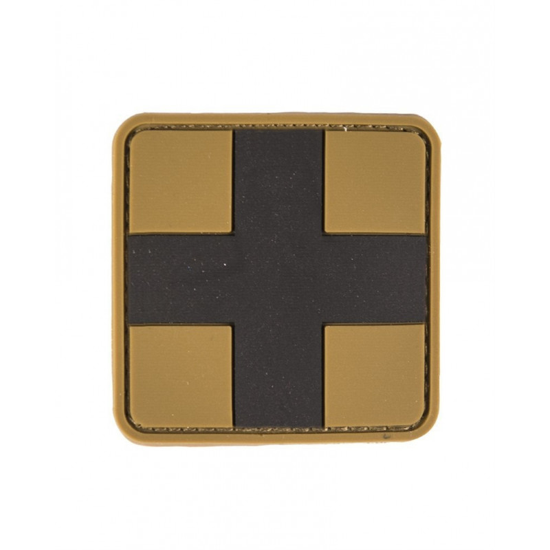 Patch PVC Primeiros Socorros Coyote — Patches & Decoração — Airsoft Market PT