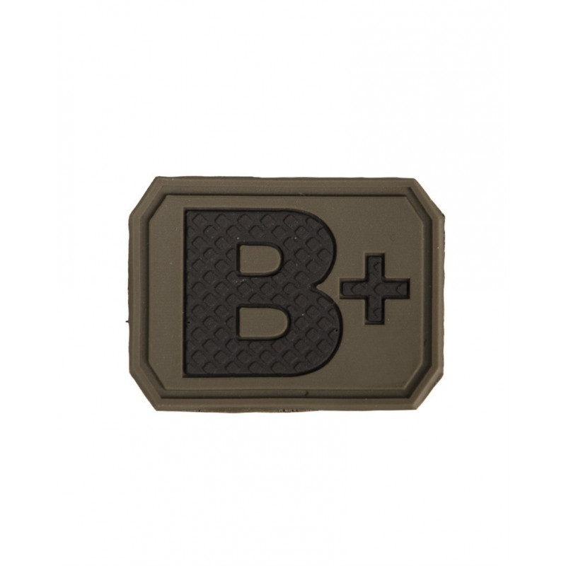 Patch PVC B Positivo Olive [Miltec] — Patches & Decoração — Airsoft Market PT
