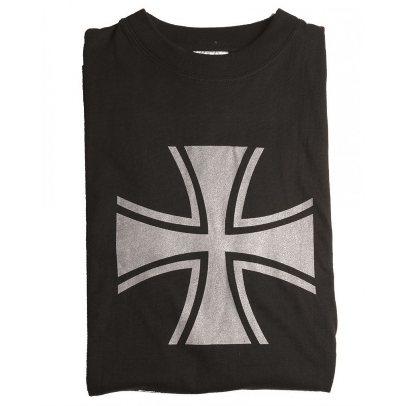 T-Shirt "Balkenreuz" Preto — Vestuário (Fardas) — Airsoft Market PT