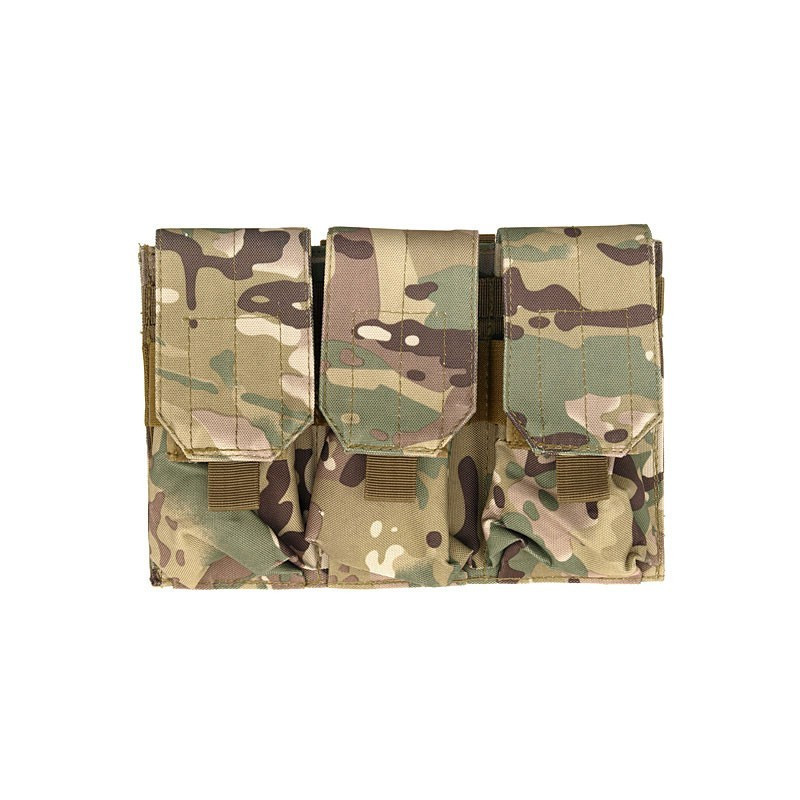 Bolsa Tripla Mag M4/AK74 Multicam — Coletes & Rigs — Airsoft Market PT