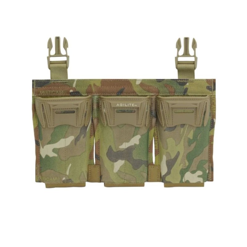 Pincer Placard™ Triple 5.56 Mag Pouch - Multicam [Agilite] — Coletes & Rigs — Airsoft Market PT