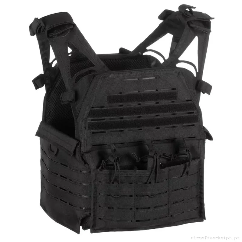 Colete Rpc Porta Placas Invader Gear Reaper Plate Carrier preto — Coletes & Rigs — Airsoft Market PT