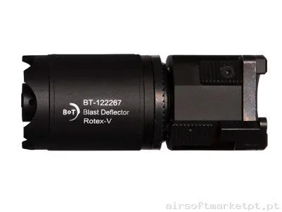 Defletor B&T Rotex V-Blast ASG — Supressores & Tracers — Airsoft Market PT (foto 2)