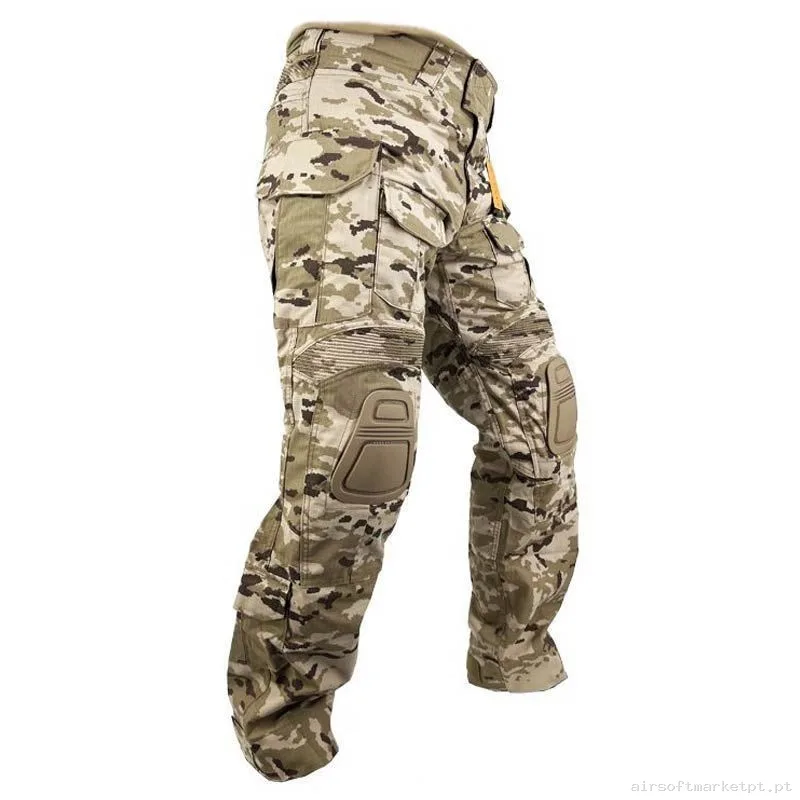 Pantalón Combate Conquer Dlx Arido Pixelado - L — Vestuário (Fardas) — Airsoft Market PT