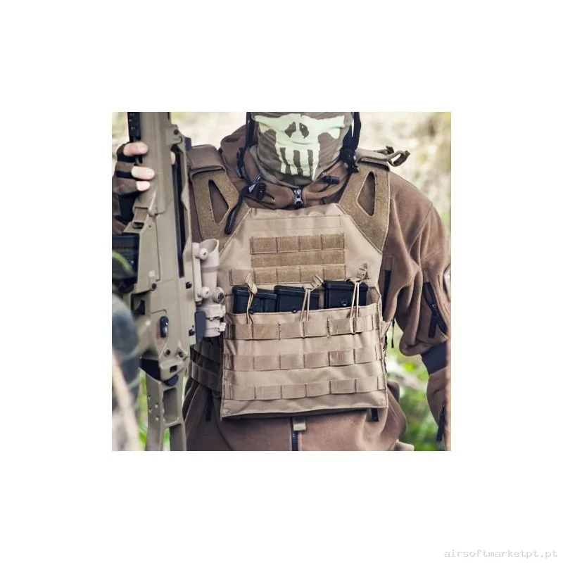 Chaleco JPC Con Placas Balísticas - Tan — Coletes & Rigs — Airsoft Market PT (foto 2)
