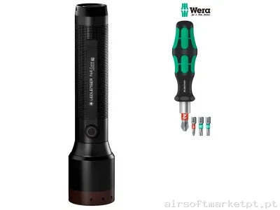 Lanterna P6R Core Led Lenser + Chave de Fendas Wera — Lanternas & Lasers — Airsoft Market PT