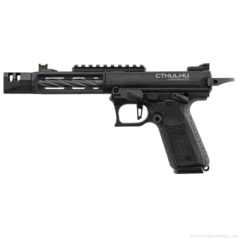Réplica GBB Pistola Lancer Tactical Cthulhu Tandemkross negra — Pistolas — Airsoft Market PT