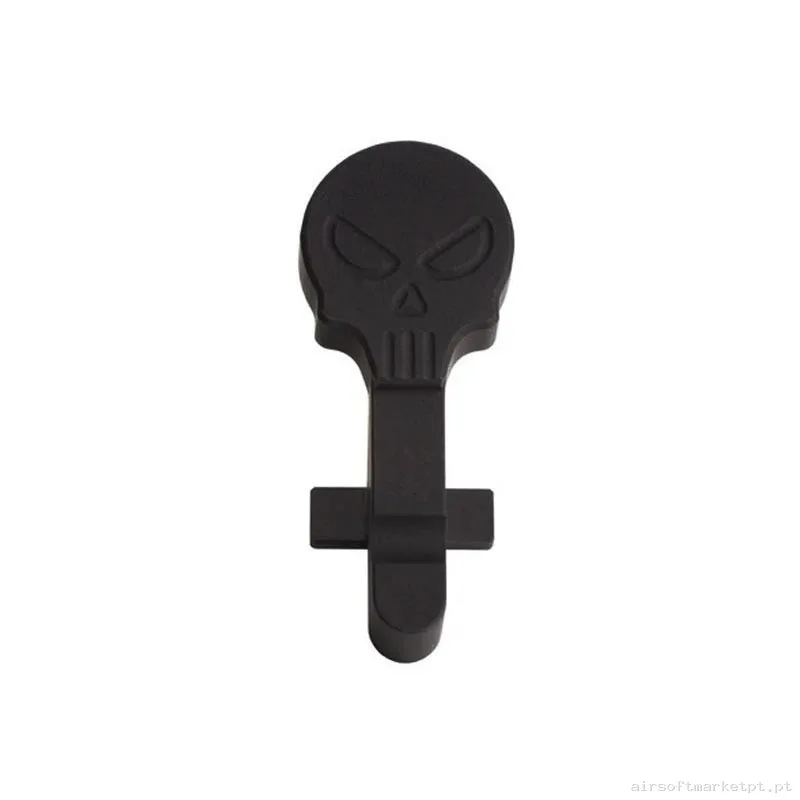 BOLT CATCH CALAVERA NEGRO GATE — Peças Internas (AEG) — Airsoft Market PT