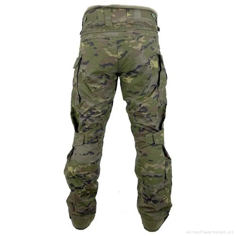 Pantalón Combate Conquer Dlx Boscoso Pixelado - M — Vestuário (Fardas) — Airsoft Market PT (foto 2)