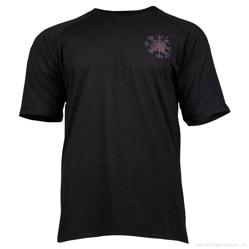Camiseta Ragnar Street Midgard Heritage preta — Vestuário (Fardas) — Airsoft Market PT