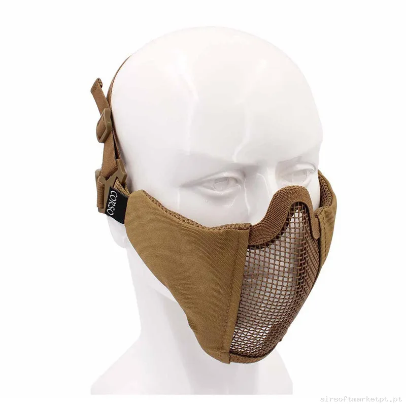 Máscara/Casco Corso Reaper MK2 coyote — Proteção Ocular & Facial — Airsoft Market PT