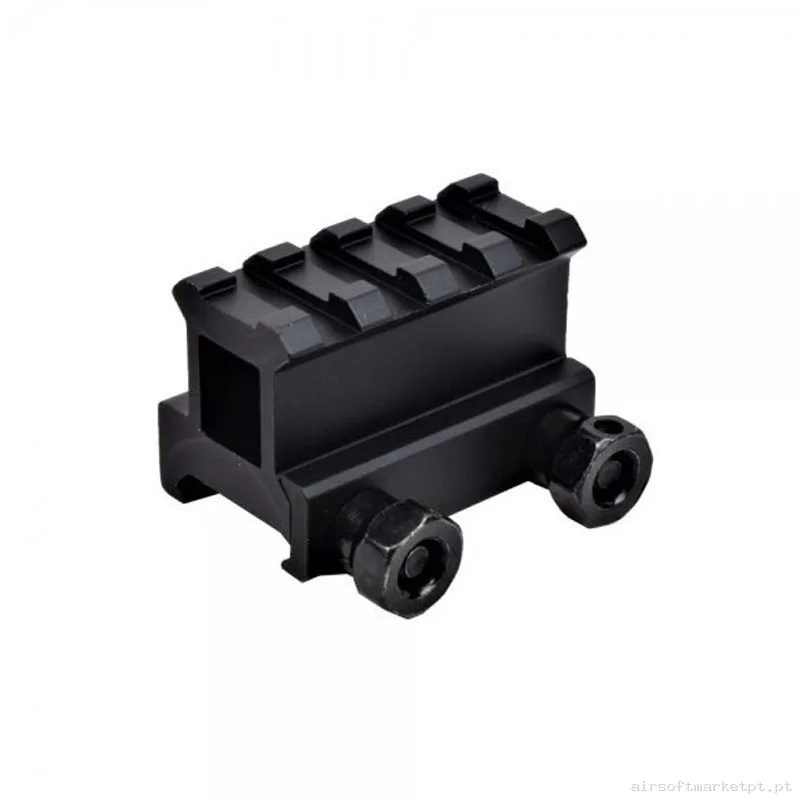 Rail Elevador Js-Tactical 4 1" Ranuras Weaver — Peças Internas (AEG) — Airsoft Market PT