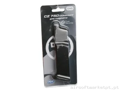 Magazine CZ 75D Compact Gas ASG — Pistolas — Airsoft Market PT (foto 2)