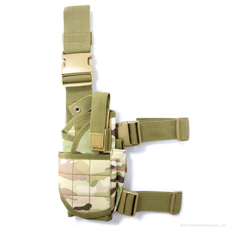 Pistolera Tela Pernera Universal Oem Estilo multicam — Coletes & Rigs — Airsoft Market PT