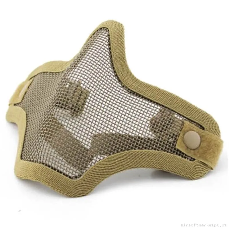 Máscara de Proteção em Rede Oem Starker II tan — Proteção Ocular & Facial — Airsoft Market PT