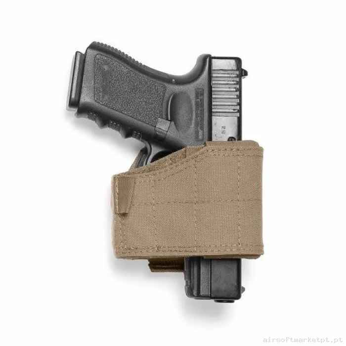 Pistolera Tela Universal MOLLE Warrior Assault coyote tan — Coletes & Rigs — Airsoft Market PT