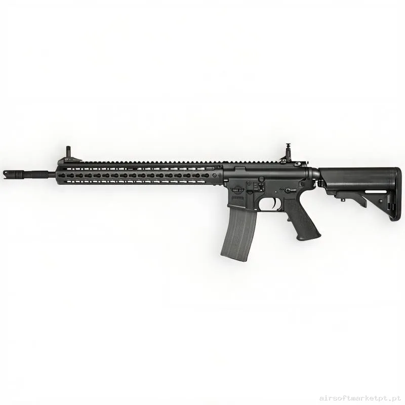 Réplica airsoft AEG M4 G&G Cm15 Kr-Apr 14.5" negra — Rifles de Assalto (AR/M4/AK) — Airsoft Market PT